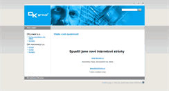 Desktop Screenshot of dkgroup.cz